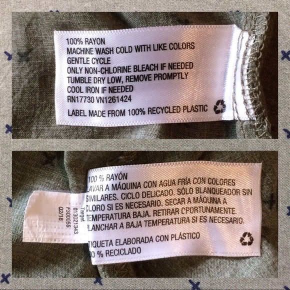 Green & Blue Sleeveless Blouse by Universal Thread - Picture 6 of 7